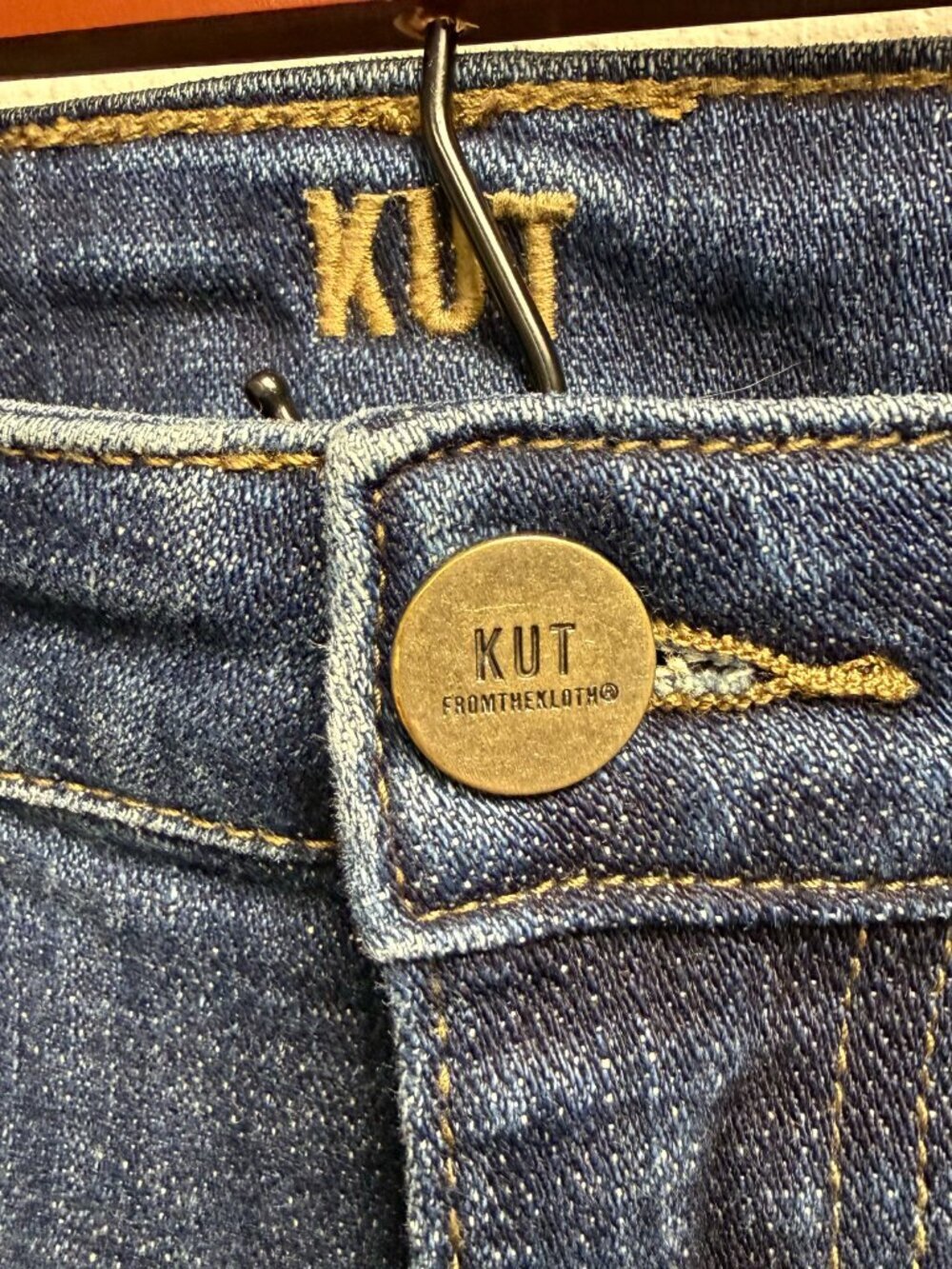Kut from the Kloth Ankle Straight Leg Jeans - Picture 7 of 16